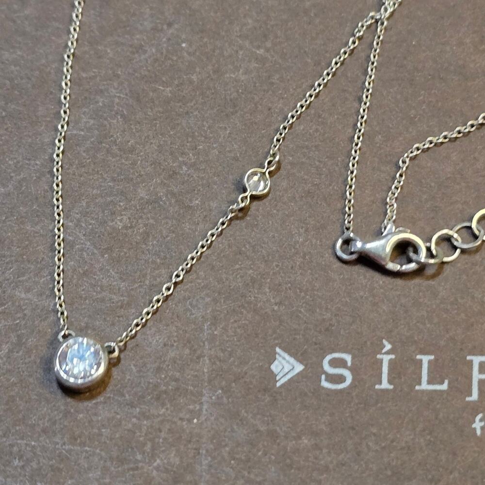 Silpada Sterling Silver Station Necklace